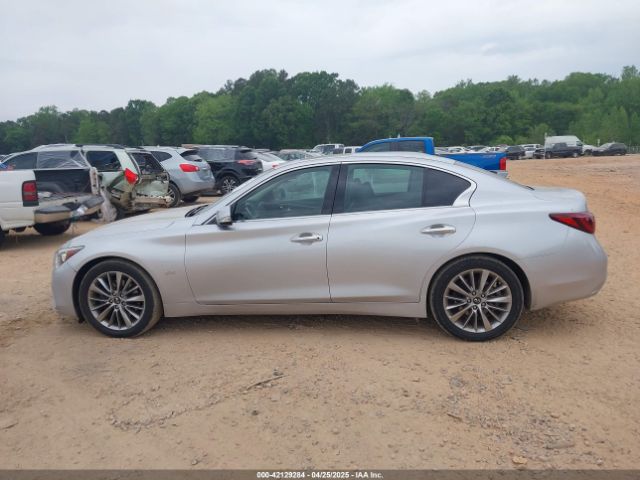 JN1EV7AR0JM433540 Infiniti Q50 3.0t Luxe
