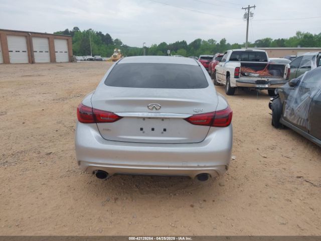 JN1EV7AR0JM433540 Infiniti Q50 3.0t Luxe