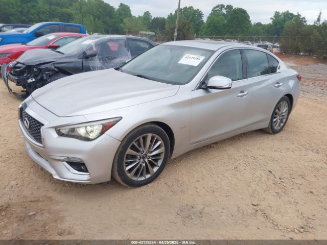 JN1EV7AR0JM433540 Infiniti Q50 3.0t Luxe