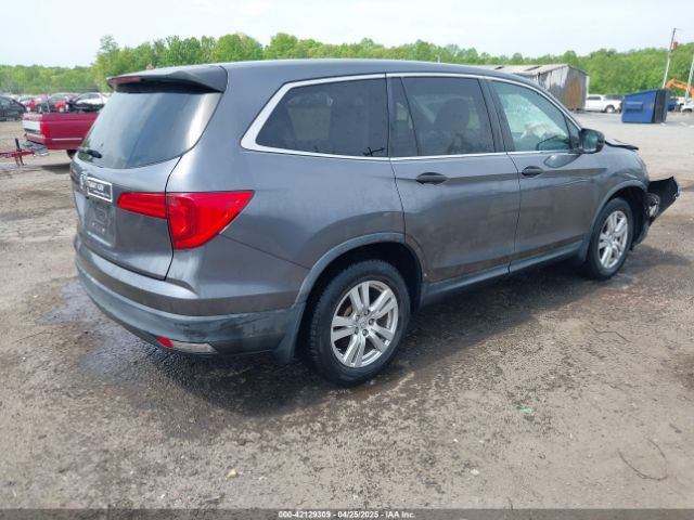 5FNYF5H12GB002789 Honda PILOT LX