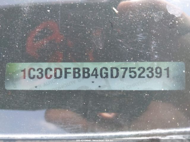 1C3CDFBB4GD752391 Dodge DART SXT