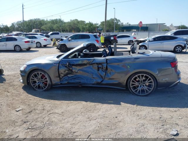 WAUY4GF52MN004561 Audi S5 Cabriolet Prestige Tfsi Quattro Tiptronic