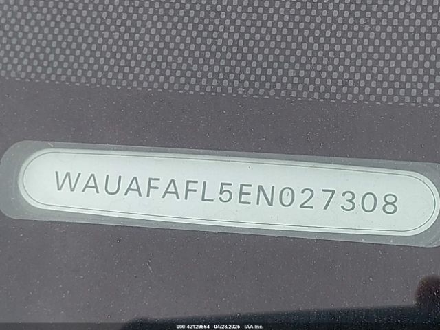 WAUAFAFL5EN027308 Audi A4 2.0t Premium