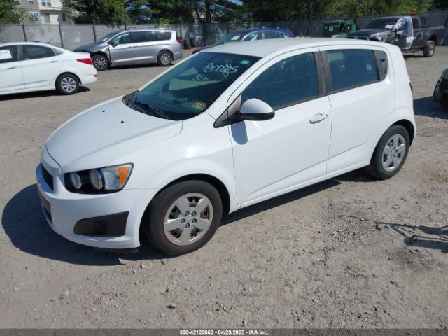 1G1JA6SG8F4184886 Chevrolet Sonic Ls Auto