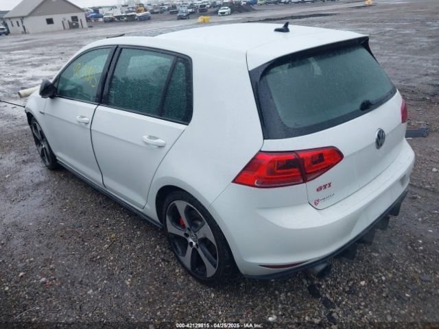 2017 VOLKSWAGEN GOLF GTI 3VW447AU8HM011706 Photo 2