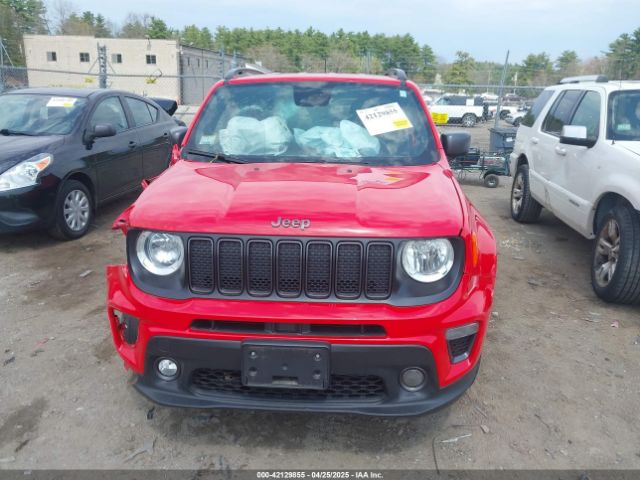 ZACNJDBB2MPM77874 Jeep Renegade 80th Anniversary 4x4