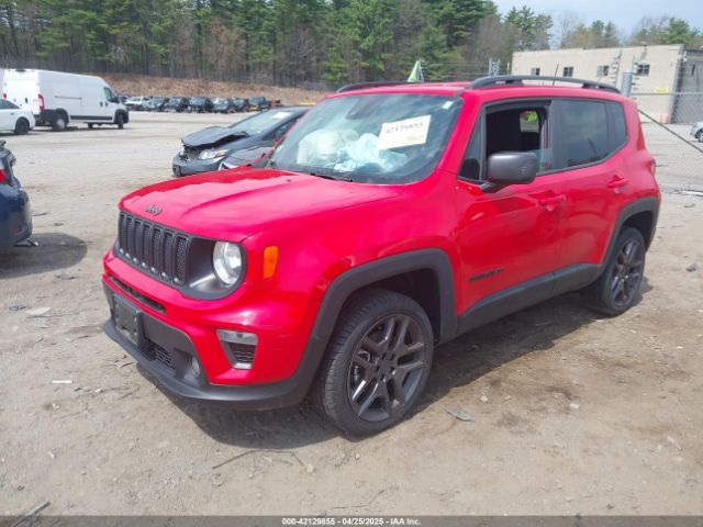 ZACNJDBB2MPM77874 Jeep Renegade 80th Anniversary 4x4