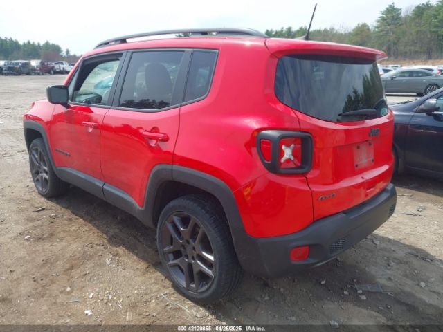 ZACNJDBB2MPM77874 Jeep Renegade 80th Anniversary 4x4