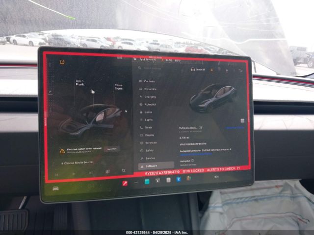 5YJ3E1EAXRF864719 Tesla Model 3 Long Range Dual Motor All-wheel Drive/rear-wheel Drive
