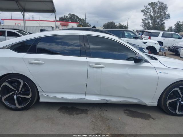 1HGCV3F29NA030562 Honda Accord Hybrid Sport