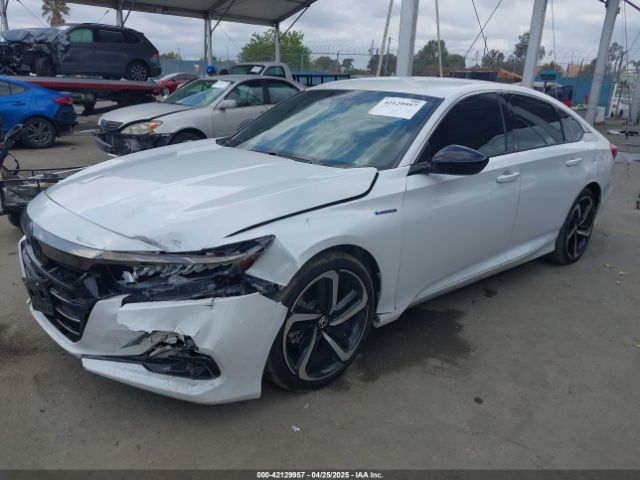 1HGCV3F29NA030562 Honda Accord Hybrid Sport