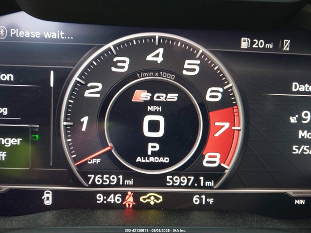 WA1C4AFY8K2012905 Audi 2019