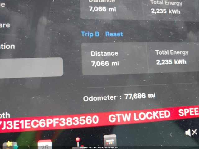 2023 TESLA MODEL 3 5YJ3E1EC6PF383560 Photo 6