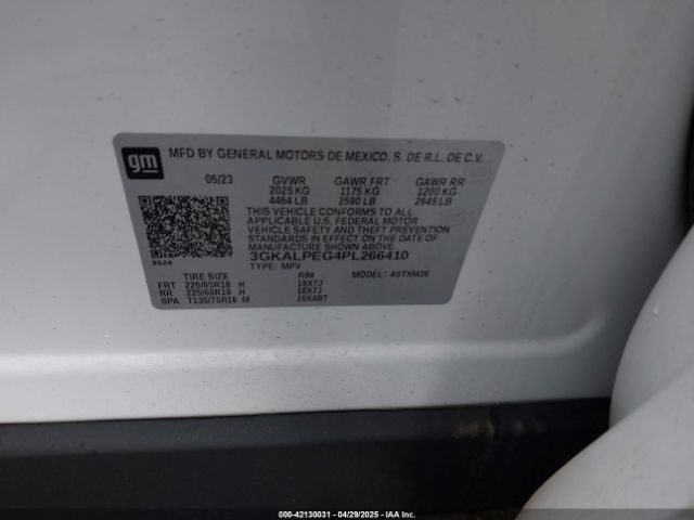 2023 GMC TERRAIN 3GKALPEG4PL266410 Photo 8