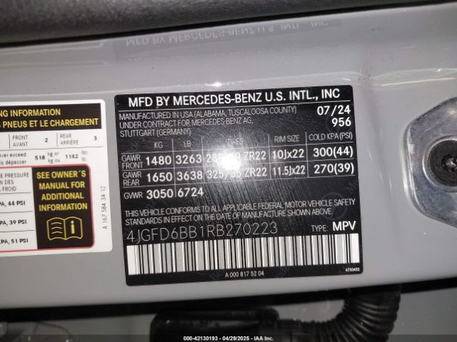 2024 MERCEDES-BENZ AMG GLE 53 COUPE 4JGFD6BB1RB270223 Photo 8