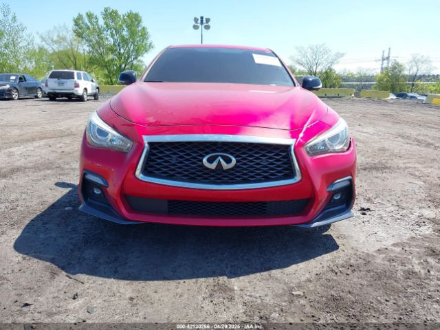 JN1FV7AR4KM800929 Infiniti Q50 3.0t Red Sport 400