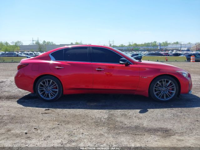 JN1FV7AR4KM800929 Infiniti Q50 3.0t Red Sport 400