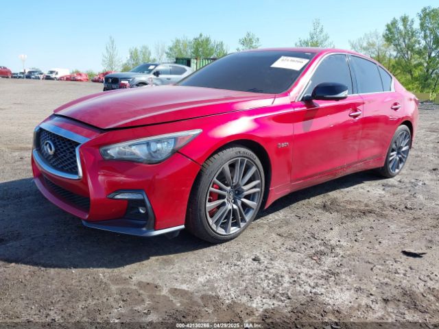 JN1FV7AR4KM800929 Infiniti Q50 3.0t Red Sport 400