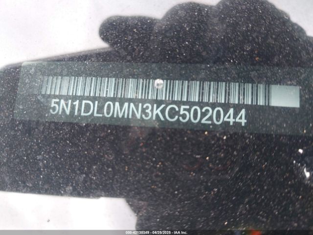 5N1DL0MN3KC502044 Infiniti QX60 LUXE