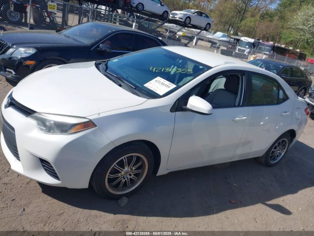 5YFBPRHE6EP042744 Toyota Corolla Le Eco