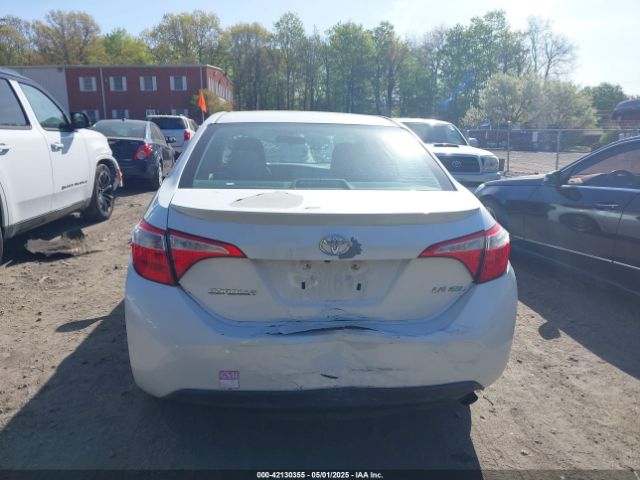 5YFBPRHE6EP042744 Toyota Corolla Le Eco