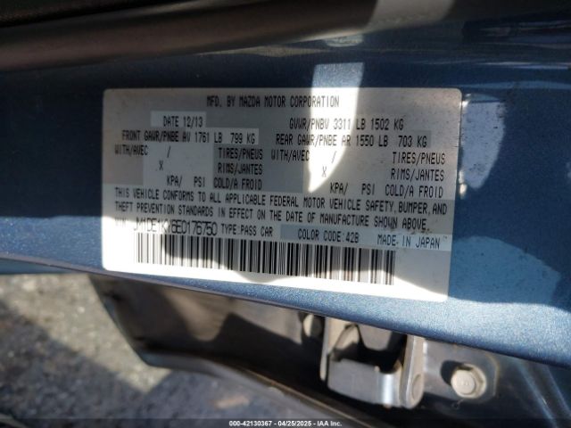 JM1DE1KY6E0176750 Mazda Mazda2 Sport