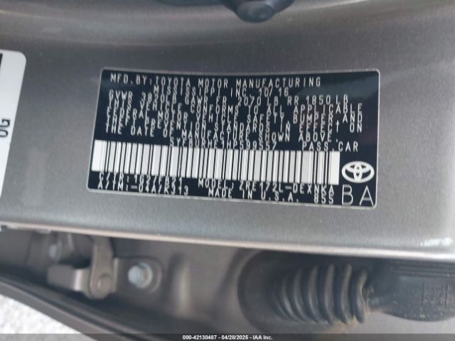 5YFBURHE1HP599557 Toyota COROLLA LE