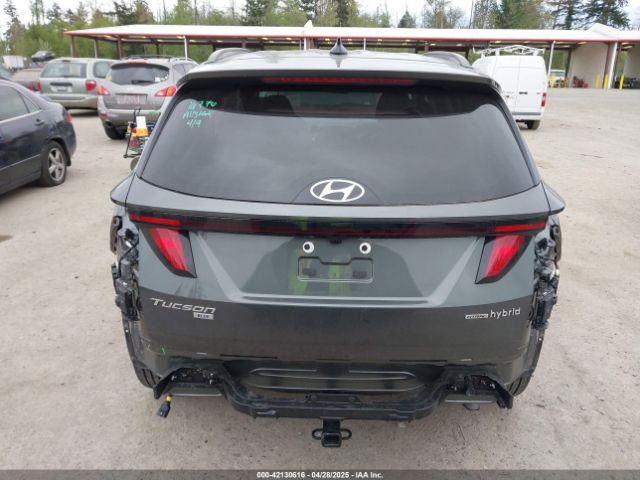 KM8JBCD14RU209620 Hyundai Tucson Hybrid Blue