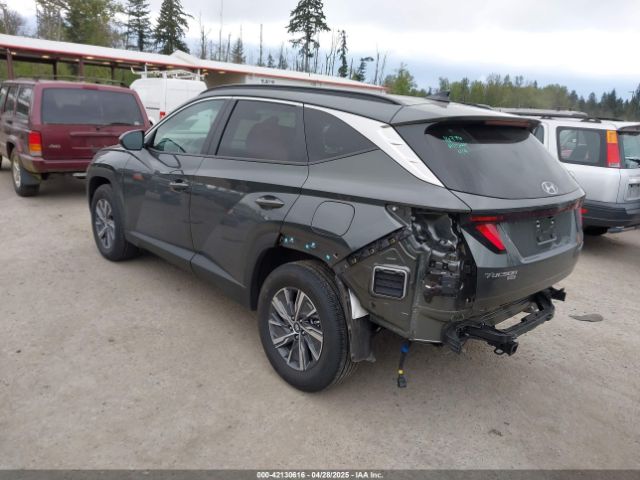 KM8JBCD14RU209620 Hyundai Tucson Hybrid Blue