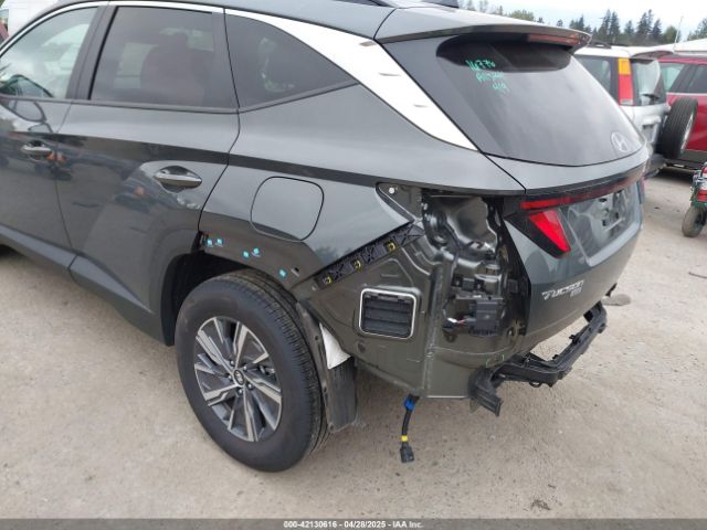KM8JBCD14RU209620 Hyundai Tucson Hybrid Blue