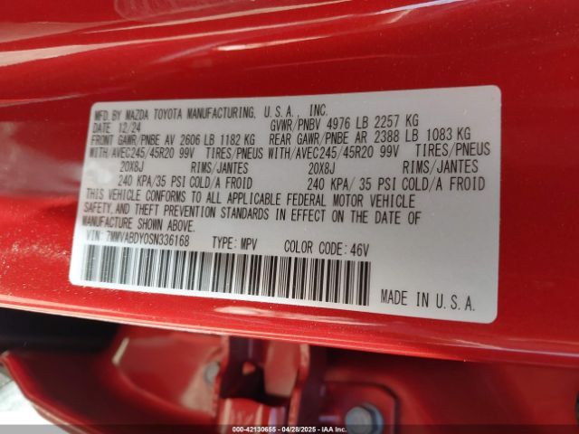 2025 MAZDA CX-50 7MMVABDY0SN336168 Photo 8
