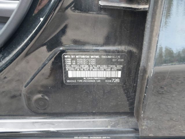 2021 MITSUBISHI MIRAGE ML32AUHJ9MH001037 Photo 8