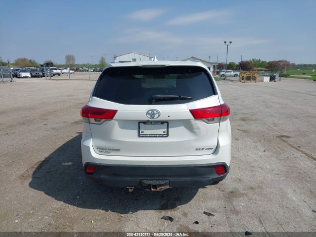 5TDJZRFH9KS917580 Toyota Highlander Xle