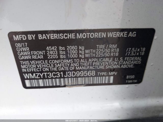 WMZYT3C31J3D99568 Mini Countryman Cooper S