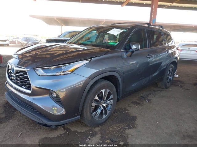 Toyota Highlander Hybrid Xle 2021 5TDHARAH3MS504165 Image 2