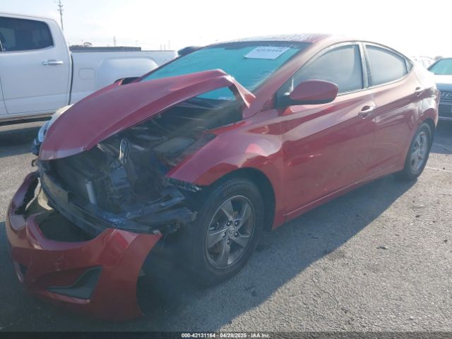 KMHDH4AE9FU391416 Hyundai ELANTRA SE