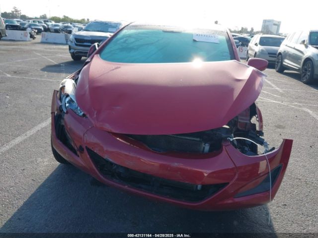 KMHDH4AE9FU391416 Hyundai ELANTRA SE