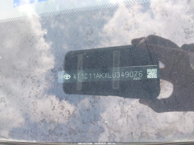 4T1C11AKXLU349076 Toyota a25a-fks