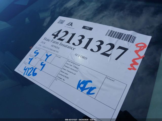 1HGCY1F2XRA087595 Honda l15be
