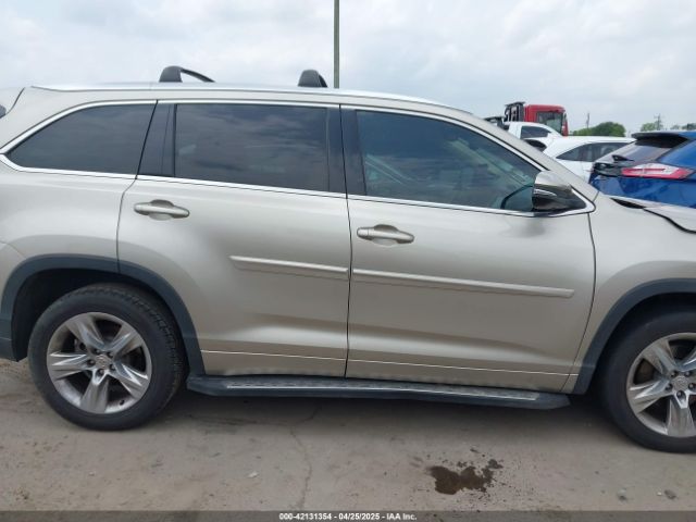 5TDYKRFH2ES007759 Toyota Highlander Limited Platinum V6