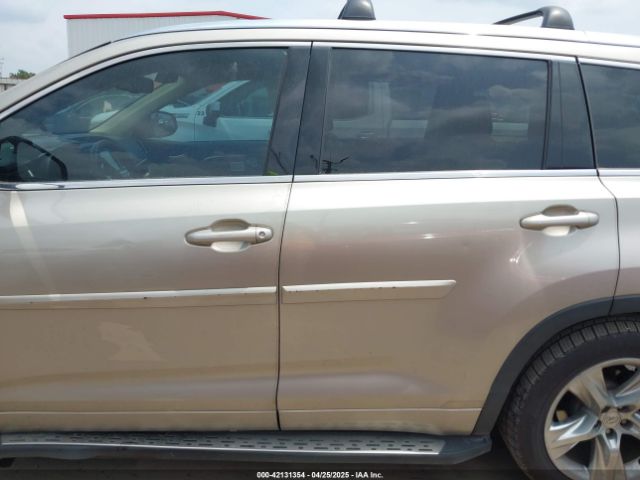 5TDYKRFH2ES007759 Toyota Highlander Limited Platinum V6