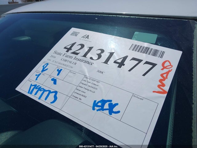 Chrysler 300C 2016 2C3CCAEG3GH212241 Image 17