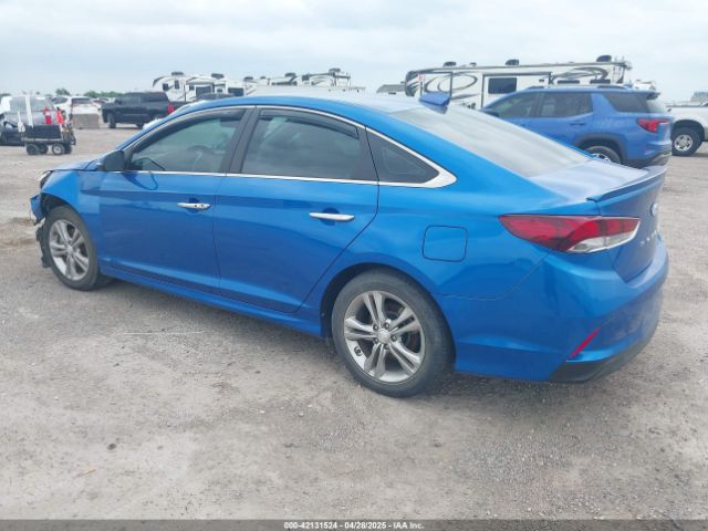 2018 HYUNDAI SONATA 5NPE34AF9JH599461 Photo 2