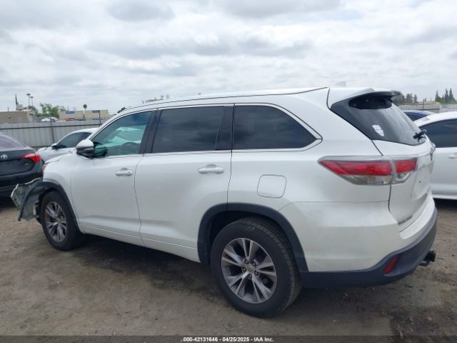 5TDKKRFH0FS076120 Toyota Highlander Xle V6