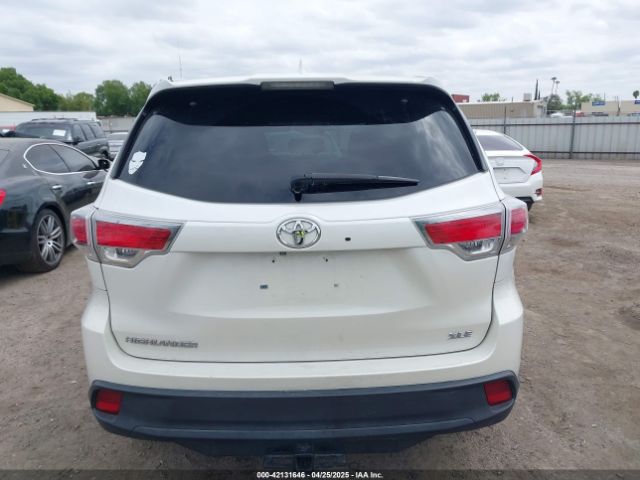 5TDKKRFH0FS076120 Toyota Highlander Xle V6