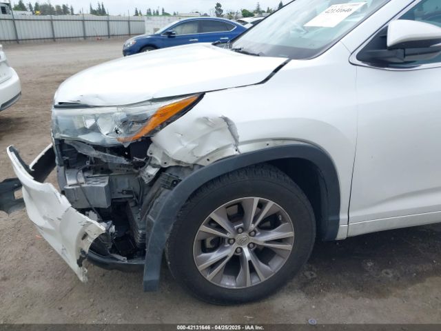 5TDKKRFH0FS076120 Toyota Highlander Xle V6