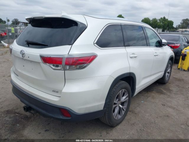 5TDKKRFH0FS076120 Toyota Highlander Xle V6