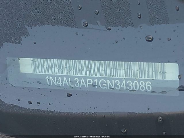 1N4AL3AP1GN343086 Nissan Altima 2.5 S