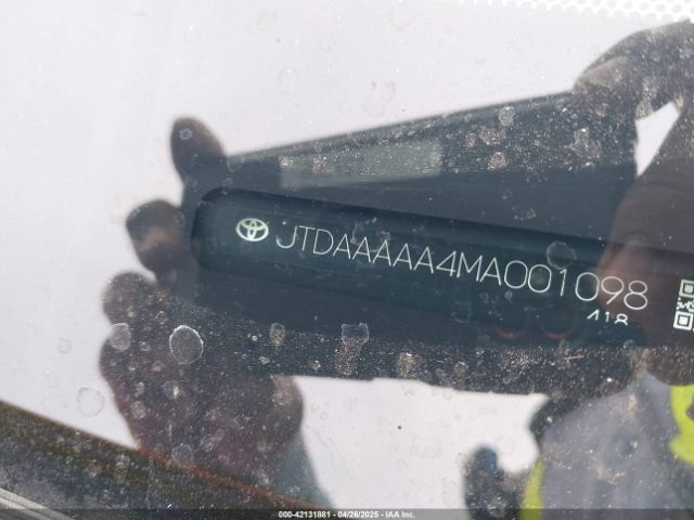 JTDAAAAA4MA001098 Toyota Mirai Xle