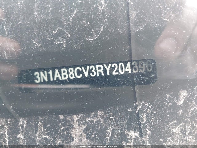3N1AB8CV3RY204396 Nissan Sentra Sv Xtronic Cvt